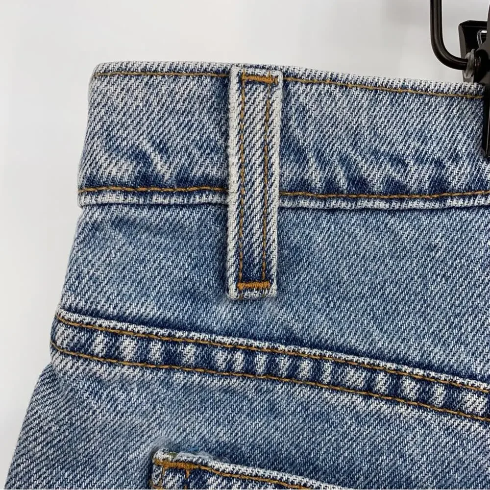 VTG LEVI'S Orange Tab 550 Relaxed Jean Shorts Blue Denim 38